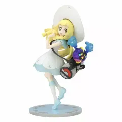 【中古】フィギュア リーリエ＆コスモッグ 「ポケットモンスター サン・ムーン」 1/8 PVC＆ABS製塗装済み完成品 ポケモンセンター限定
