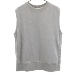 relumeJOURNAL STANDARD レリュームジャーナルスタンダード スウェット ベスト F グレー サイドボタン メンズ 古着