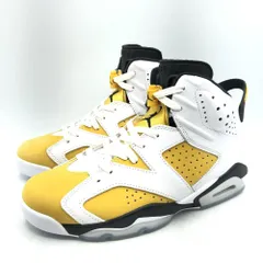 【中古】NIKE AIR JORDAN  6 Retro Yellow Ochre 26.5cm CT8529-170 ナイキ エアジョーダン 6 レトロ イエローオーカー[17]