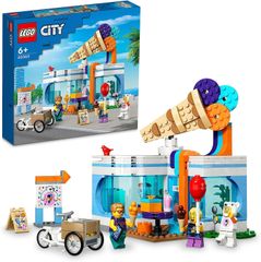 【新品】LEGO シティ アイスクリームパーラー 街づくり ごっこ遊び 