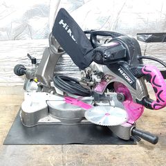 【7日保証・動作確認済】 中古品 日立工機 HITACHI 100V 190mm卓上スライド丸のこ C7RSHC ハイコーキ HiKOKI