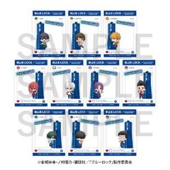 [신품·공식]블루 록×요코하마 랜드마크 타워 트레이딩 SNS풍 클리어 카드[BOX/10개들이] 공식 상품 colleize