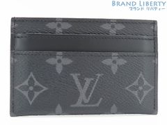 【新古品】ルイヴィトン　LOUIS VUITTON　モノグラムエクリプス　ポルト カルト ダブル カードケース　パスケース　名刺入れ　ブラック　M62170