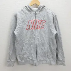 G■ナイキ/NIKE フルジップパーカー【160】灰/KIDS/12【中古】■