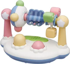 【新品】 トイローヤル まわしてクルクルサウンド 楽しく学べる じゃらじゃら 8171 指先遊び おもちゃ 音が出る くるくる 赤ちゃん /のサムネイル