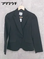 ◇ boogie woogie ブギウギ ストライプ 長袖 ジャケット サイズ36 ブラック レディース 【中古】 【1002800496587】