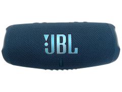 HARMAN (ハーマン) JBL CHARGE5 チャージ ワイヤレスポータブルスピーカー Bluetooth 防水防塵性能 モバイルバッテリー機能付き USB充電 中国製 ブルー 家電/004