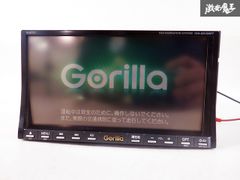 【動作OK★ 保証付】SANYO サンヨー Gorilla ゴリラ SSD メモリーナビ NVA-GS1609FT DVD再生 地デジ内臓 地図データ 2009年 即納 棚