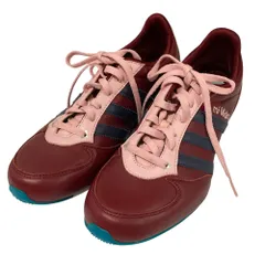良品 adidas アディダス Midiru mi adidas スニーカー サイズUS6.5 23.5cm ボルドー ネイビー ピンク レディース 古着 中古 USED
