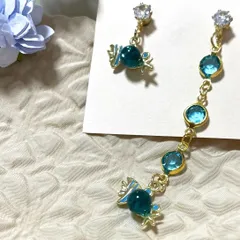 お魚　ピアス　可愛い　夏アクセサリー