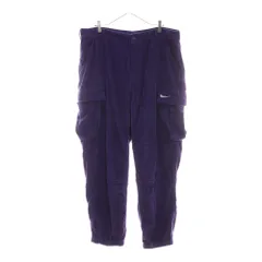 SUPREME (シュプリーム) 22SS ×NIKE Arc Corduroy Cargo Pant ナイキ アーチロゴ刺繍コーデュロイカーゴパンツ パープルDM1779-506のサムネイル