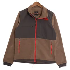 THE NORTH FACE ノースフェイス Denali デナリ フリースジャケット アウトドア ブラウン (メンズ S) 中古 古着 A0798