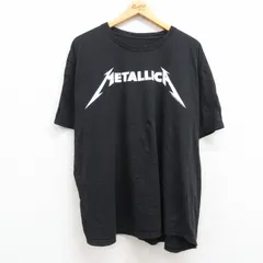 2023年最新】古着 ロック バンド Tシャツ メタリカ 黒 ブラック XL