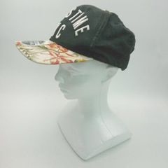 ◇ headstime culturhythm 모자 찌찌<!-이용 불가 문자-!> 스냅 백 원포인트 모자 블랙 사이즈 57-59cm 맨즈 E [1308160046463]