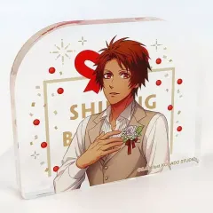【中古】アクリルスタンド・アクリルパネル 一十木音也 アクリルブロック SHINING BIRTHDAY SONG CD Ver. 「うたの☆プリンスさまっ♪」 ブロッコリーガールズショップ 2023春 in マルイグッズ