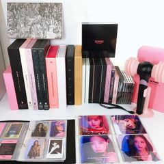 【中古品】BLACKPINK アルバム×DVDセット トレカ×ペンライト付き まとめ売り〇YR-53340〇