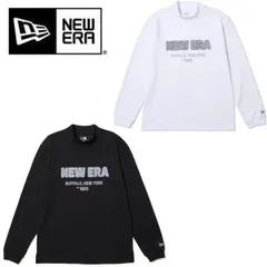 ニューエラ ゴルフ 長袖 ミッドネック パフォーマンス Tシャツ Neon Logo NEW ERA (14669859) (14669860) 2025年秋冬モデル
