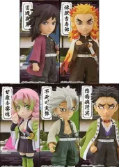 【中古】フィギュア 全5種セット 「鬼滅の刃」 ワールドコレクタブルフィギュアvol.5