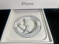 신품 미사용 Apple iPhone 순정 충전기의 USB-C - Lightning 케이블