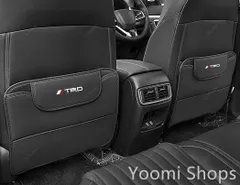新品未使用 TRD キックガード シート バック マット キックガード. クルーザー カムリ RAV4 プリウス ハイラックス ピクシス MIRAI ルーミー アルファード ヴェルファイア ノア ヴォクシー 車用シートカバー用品汚れ防止. kkk