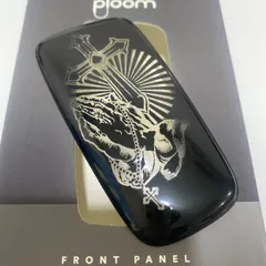 祈り手 十字架 加工 プルームエックス アドバンスド Ploom X ADVANCED フロントパネル ブラック 黒 ロザリオ クロス プレイングハンズ 祈る手 合掌 掌 新品 未使用 送料無料 オリジナル カスタム