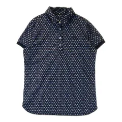 サイズ：L CALLAWAY キャロウェイ ; 半袖ポロシャツ 花総柄 ブラック系 [240101435070] ゴルフウェア レディース ストスト