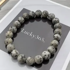  【写真現品１点物】 【エンジェルスノーライト】 パワーストーン 天然石 ブレスレット ８mm ☆lucky365 ラッキー365☆