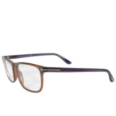 TOMFORD トムフォード TF5356 048 57□17 145 眼鏡 メガネ アイウェア アクセサリー 小物 プラスチック ブラウン パープル 度有