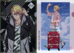 【中古】クリアファイル 来栖翔 クリアファイル2枚セット 「くじメイト 劇場版うたの☆プリンスさまっ♪ マジLOVEスターリッシュツアーズ アイドルソング＆クロスユニットアイドルソングVer.」 C-6賞