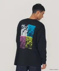 SILASⅹKEVIN CUMMINS PIL PHOTO WIDE L/S TEE Black サイラスのサムネイル