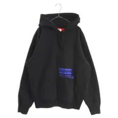 SUPREME (シュプリーム) 21AW×JUNYA WATANABE COMME des Garcons MAN Hooded Sweatshirt ジュンヤワタナベ コムデギャルソン プルオーバーフーデッドスウェットパーカー ブラックのサムネイル