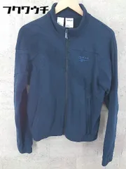 ◇ Reebok リーボック 長袖 ジップアップ ジャケット サイズM ネイビー系 メンズ 【中古】 【1002802378461】のサムネイル