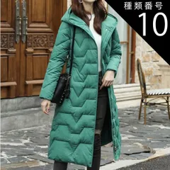 種類10：ピンク/XL ダウンコート アウター レデイース ダウンジャケット ロングコート ロング丈 フード付き スリムフィット きれいめ シンプル カジュアル 上品 おしゃれ レトロ こなれ感 ラフ エレガント 無地 秋 冬 10代 20代 30代 40代 