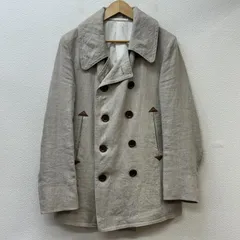 USED 古着 コート ピーコート ORDINARY TRUTH リネン ピー