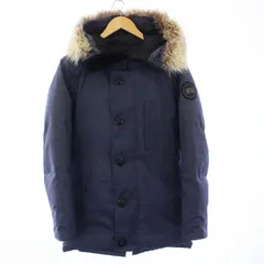 カナダグース CANADA GOOSE EDIFICE別注 CRESTON PARKA クレストンパーカ ダウンジャケット アウター フード コヨーテファー XS 青 ブルー 3481JMB R /KHのサムネイル
