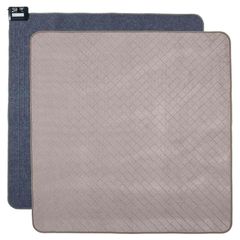 メーカー正規品 新品 KODEN 広電 ホットカーペット 本体＋カバー付き セット 2畳 8時間自動OFF 面切換 168×168cm ベージュ VWU207M-CKQ カバーセット 電気カーペット 電気マット