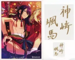 【中古】シール・ステッカー(キャラクター) 神崎颯馬(ゴールド) 「あんさんぶるスターズ! サインステッカーセット 第四弾」