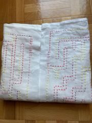【送料込】刺し子　完成品　迷路