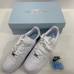 07w60076 Nike AIR FORCE 1 LOW SP CZ8065-100 27cm WHITE/WHITE-WHITE COBALT TINT 美品  27.0cm US9 UK8 スニーカー  【中古品】
