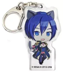 【中古】雑貨 KAITO(ワンダーランドのセカイ/ミニキャラ) アクリルキーホルダー 「プロジェクトセカイ カラフルステージ! feat.初音ミク ワンダーランズ×ショウタイム in ナンジャタウン」 ミニゲーム 何が出るかなわんだほーい!!どきどきガラポン 