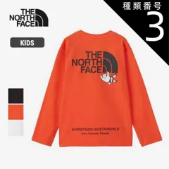 種類3：(K)ブラック/120 ザ・ノース・フェイス キッズ 長袖 Tシャツ THE NORTH FACE [ NTJ82332ST ] L/S SHIRETOKOTEE ロングスリーブシレトコトコティー ロンT [メール便][230812] 子供 