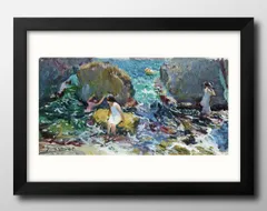 ホアキン ソローリャ、【突風】、新品高級額 額装付、年代物・希少画集画 2025年最新】ホアキン ソローリャの人気アイテム - メルカリ