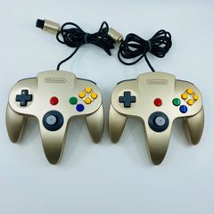 Nintendo64 コントローラー　ゴールド　2個セット