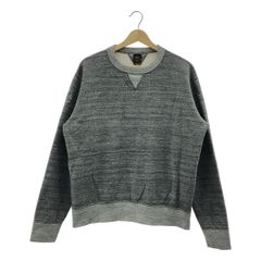 IRON HEART / アイアンハート | 両Vガゼット クルーネック オーバー スウェット トレーナー | XL | グレー | メンズ