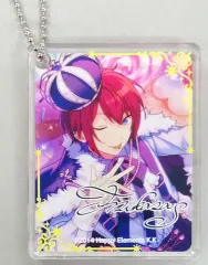 【中古】キーホルダー・マスコット(キャラクター) 朱桜司 「あんさんぶるスターズ!×animatecafe CoLotta(トレーディングアクリルプレートキーホルダー) Bグループ」