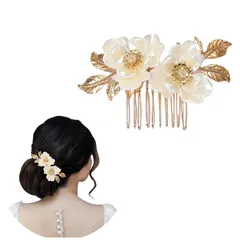 数量限定　豪華パールヘアクリップ ヘアアクセサリー結婚式 七五三 着物 お宮祭り 卒業式 和装 成人式髪飾り 髪飾り浴衣 ヘアピンUピンおしゃれ ヘアクリップ大きめ 髪留め 和の髪飾り OuJyO 髪留めクリップ…