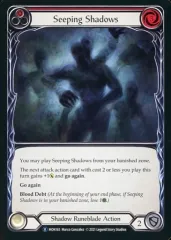 【中古】Flesh and Blood MON165[R]：Seeping Shadows (1)