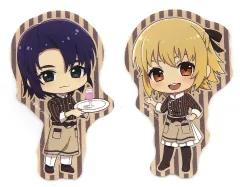 【中古】シール・ステッカー アスラン・ザラ＆カガリ・ユラ・アスハ ダイカットステッカー 「機動戦士ガンダムSEED FREEDOM カフェ」