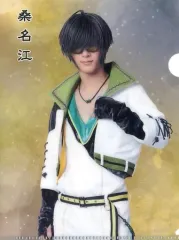 【中古】クリアファイル 福井巴也(桑名江) A6クリアファイル ライブver. 「ミュージカル『刀剣乱舞』 江 おん すていじ ～新編 里見八犬伝～」 刀剣乱舞2.5茶屋 テイクアウトメニュー注文特典