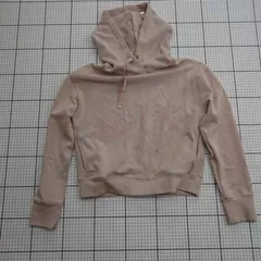 ◇ ⊇ プロポーションボディドレッシング シンプル系 長袖 プルオーバーパーカー サイズF ライトピンク系 レディース E  【1509190035537】